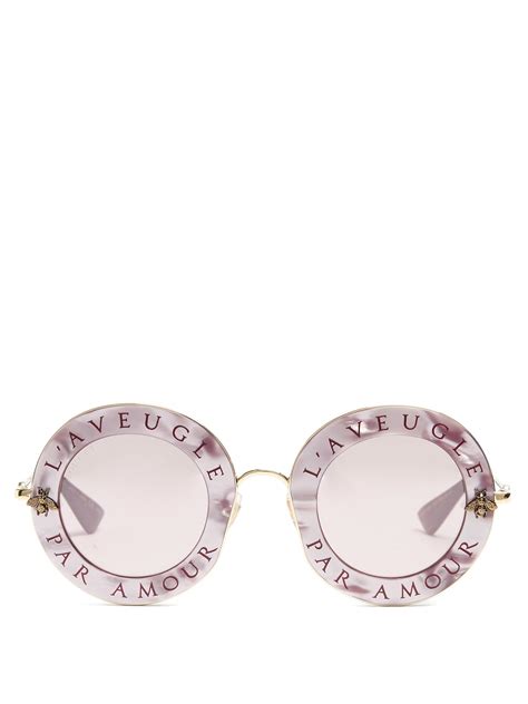 gucci l aveugle par amour sunglasses